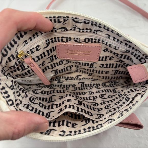 Juicy Couture Pick Ur Petal  Peek A Bow Floral Crossbody new no tags - Picture 9 of 10